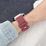 20 mm 22 mm pehmest silikoonist kellarihmad esmaklassilised kellarihmad, vastupidavad ja veekindlad roosimustriga &uuml;hilduvus Samsungi, Huawei, Amzfiti, 22mm