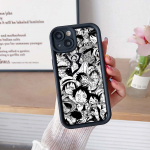 Sky Eye Ladder telefoni&uuml;mbris iPhone 15 jaoks Samsung A24 Huawei Honor 90 Xiaomi Redmi Note 11 Infinix Realme Angel Eye pehme kate A28 One Piece Luffy Anime for iPhone 6 must