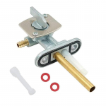 K&uuml;tusekraaniklapp K&uuml;tusepaagi gaasil&uuml;liti klapipump WR426 WR450 XT225 XVS 650 YZ400F XT350 Y P5T4 silver-One-size