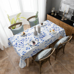 Sinine abstraktse lehetekstuuriga laudlina p&uuml;hadekaunistusega veekindel ristk&uuml;likukujuline laudlina pulmakaunistusega lauakate 4pcs 33x48 Table mat