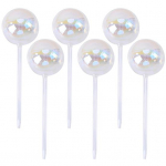 4/6 tk taimede kastekloobid Automaatsed klaasist kastmise pirnid 7 cm l&auml;bim&otilde;&otilde;duga isekastmisgloobid siseruumides kasutatavad v&auml;litaimede kastmisriist 4pcs