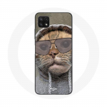 Naljaka fotokapuutsiga &uuml;mbris Samsung Galaxy A22 5G Cat jaoks Loomad