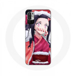 &Uuml;mbris Xiaomi Redmi Note 10T 5G Anime Demon Slayer Kamado Nezuko 2023. aasta j&otilde;ulup&uuml;ha jaoks