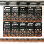 Widex kuuldeaparaadi patarei suurus 312 (PR41) (10 pakki = 60 patareid)