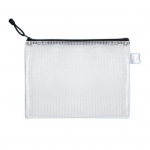 12 tk failihoidja veekindel t&otilde;mblukuga kott L&auml;bipaistev vastupidav korduvkasutatav failihoidik koolikontori koju 23.5x17.5cm