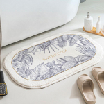 Matid libisemiskindlad vannimatid Style uksematid imavad vaibad sissep&auml;&auml;su matid vannitoas r&otilde;du veranda p&otilde;rand Matt uksematt 40x60cm