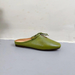 Johannes Casual ehtsast nahast pehme tallaga sussid, &uuml;hev&auml;rvilised madala kontsaga naiste kingad, slaidid 35 kaamel