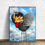 DIY teemantmaali armastuse kivi ristpiste komplekt Mosaiikkunst Teemantmaal T&auml;isringi/ruudukujulise teemantv&auml;rviga kodukaunistus Round 20x30cm