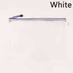 1 tk PVC dokumendikott, l&auml;bipaistev v&otilde;rk A3/A4/A5/A6 koolikontori kirjatarvete kotikott T&otilde;mblukk A3 valge