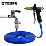 Autopesuri veep&uuml;stoli majapidamiskomplekt k&otilde;rgsurve kastmishari auto antifriis plahvatuskindel pehme voolik autotarbed pihustusp&uuml;stoli pea 5M sinine