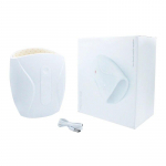 Elektriline k&auml;simasseerija &otilde;hukompressioonisoojuse juhtmeta peopesa s&otilde;rmede massaažimasinaga artriidi s&otilde;rmede tuimuse valu leevendamiseks valge