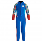 Poiste 2,5 mm neopreenist soojas hoidev vee&uuml;likond UV-kaitsega ujumistrikood Lastele pikkade varrukatega sukeldumis&uuml;likonnad XL