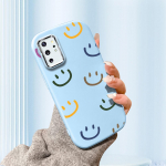 &Uuml;hev&auml;rviline h&otilde;bedase servaga objektiiv, rasvane korpus, pehme TPU vedel silikoonist kate P&otilde;rutuskindel telefoni&uuml;mbris Xiaomi Redmi Samsungile Redmi 10 sinine