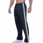 Jooksjad Track Stripe P&uuml;ksid Mehed Jooksvad Dressip&uuml;ksid J&otilde;usaal Fitness Sport Treeningp&uuml;ksid Meeste Spordir&otilde;ivad Alt Spordip&uuml;ksid 3XL