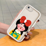 Pehme silikoonist ruudukujuline redelprintimismuster telefoni korpus, t&auml;iskaanega kaamera p&otilde;rutuskindel kaitse kummist &uuml;mbris iPhone Infinix Tecno OnePlus jaoks Infinix Hot 10 Play valge