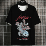 Vabaaja meeste T-s&auml;rk Anime Fish Graafilised T-s&auml;rgid Meestele Suured T-s&auml;rgid L&uuml;hikeste varrukatega Topid Harajuku T&auml;navar&otilde;ivad Meeste riided Xl M