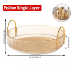 360 kraadi p&ouml;&ouml;rlev kosmeetiline vitriin, eemaldatav meigivahend Kerge luksus, mitmek&uuml;lgne tualettlaua pesemislaud