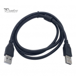 Andmekaabel kiire edastuskaabel, stabiilne v&auml;ljund, draiverivaba USB2.0 A-meeste-meeste andmeedastuskaabel radiaatori jaoks 1M