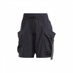 Adidas City Escape Cargo L&uuml;hikesed P&uuml;ksid &Uuml;hev&auml;rvilise Logoga Meeste L&uuml;hikesed P&uuml;ksid Must IC6737 S