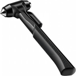 Auto ohutushaamer h&auml;dahaamer koos auto aknamurdja ja turvav&ouml;&ouml; l&otilde;ikuriga, h&auml;dahaamer 23.5*8.7*3.8cm must