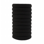 10 tk musta naiste elastsest riidest juuksepaelad naistele t&uuml;drukutele juuksepael Kummipael Juukselipsud hobusesaba hoidja Scrunchies tarvikud must