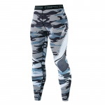 Fitness Tight Retuusid Meeste Kompressioonp&uuml;ksid Treeningretuusid &Otilde;ues Jooksmine Jalgrattas&otilde;it Korvpall Kuivad lahedad p&uuml;ksid S kamuflaaž/hall