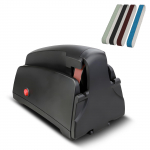 Elektriline noateritaja k&ouml;&ouml;ginugade jaoks 120/320/600/1000 teritusrihma ja puhastusega EU plug must