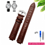 Kellarihm ehtsast nahast kellarihm Tank Cartier Blue Balloon meeste ja naiste kellarihm 16 18 20 22 mm tarvikud 12x20mm