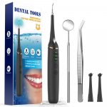 Kaasaskantav elektriline Sonic Dental Scaler hambapuhastusvahend hambakivi plekke hambakivi eemaldaja Hambaarsti hammaste valgendamine suuhoolduskomplekt T&ouml;&ouml;riistad