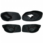 LHD / RHD Only 4 doors Car For VW Golf 4 MK4 Bora Jetta 1998 - 2005 Door Armrest Panel Microfiber Leather Cover Trim LHD Black