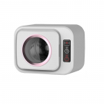 Miniintelligentne trummelkuivati ​​kodumajapidamises kasutatav UV-steriliseerimiskuivatusmasin &uuml;hiselamu vaikne riidekuivati ​​300W 370x280x290mm valge