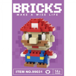 Miniarmsate loomade mikroehitusklotside komplekt, loominguline kingitus lastele