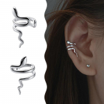1Paar Personality Punk Snake K&otilde;rvaklambrid Naistele Meestele Ilma augustamiseta K&otilde;hre k&otilde;rvamanseti k&otilde;rvar&otilde;ngad Peened ehted Kingitused