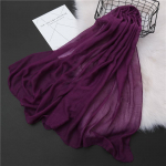 Uus &Uuml;li&otilde;huke &Uuml;hev&auml;rviline Puuvillane ja Linane &Uuml;lipehme ja Nahas&otilde;bralik Mitmek&uuml;lgne Reisishall Sall Naistele 180x80cm