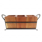 Utensil Caddy Cutlery Holder Multipurpose Easy to Use Removable Silverware Box Organizer Compartment