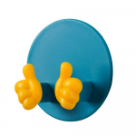 Rack-k&ouml;&ouml;gi vannitoaorganisaatorid l&ouml;&ouml;givaba isekleepuv konks-pistikuhoidik Koti riidepuu v&otilde;tmehoidja Blue