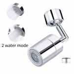 Uus p&ouml;&ouml;rlev 720 kraadi universaalne segisti, aeraator, pritsmekindel filtriga segisti pikendus plastikust segisti otsik k&ouml;&ouml;gi ja vannitoa jaoks Dual Mode