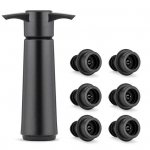 1 komplekti vaakumpump, mugav veinis&auml;&auml;stja pumbat&ouml;&ouml;riist, lekkekindlad suletavad veinipudeli korgid kodubaari jaoks 6pcs