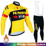 Jalgrattap&uuml;ksid Meeste Talves&auml;rk Meeste Termofliis Bib Team Meeste Mtb Spordikomplekt Pluus Riided Jalgrattariided 2024 &uuml;likond jakk M