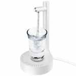 Automaatne elektriline veepump galloni veedosaator 800mah taaslaetav majapidamises kasutatava lauaarvuti veepumbaga joogipudel koos l&uuml;litiga valge