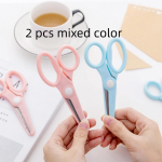 2 tk Creative Lihtsad Ohutusk&auml;&auml;rid Kirjatarbed K&auml;sit&ouml;&ouml; armas paberil&otilde;ikur Scrapbooking Kunst isetegemise tarvikud kingituste auhinnad