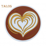 &Uuml;mmarguse kujuga kohvialus Creative Water Cup aluse lillemustriga P&otilde;letusvastane PVC tassihoidja alus L&auml;&auml;ne s&ouml;&ouml;gilaua soojusisolatsioon