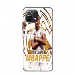 Coque Maniacase pour Xiaomi Mi 11 Lite Kylian Mbappe Real Madrid wallpaper celebration