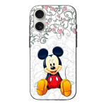 Kaitsekate - Disney - Iphone 16 Plus - Hiireke Mihkel - Painduv - Must