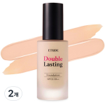 Etude Double Lasting Foundation 30g, Rosy Pure, 2 packs beige