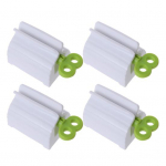 4 tk veerev hambapasta pressimismasin Tugev konstruktsioon, kompaktne disain, kaasaskantav, h&otilde;lpsasti kasutatav juhend roheline