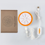 Mini Kaugjuhtimispuldiga Pesumasin Kaasaskantav USB P&ouml;&ouml;rlev Turbo Puuviljade Ultraheli Riided Kodu K&ouml;&ouml;k Reisimine Puhastusmasin oranž