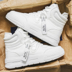 Mood vabaaja tossud K&otilde;rge &uuml;laosaga meeste tossud meeste jalan&otilde;ud jalatsid Meeste jalatsid, sport ja vaba aeg Kulumiskindlad libisemiskindlad T&auml;ielik uus 42 valge