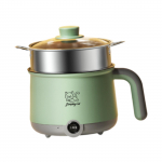 1,8-liitrine elektriline pott koos aurutiga Hotpot Ramen Cooker riisikeetja minikeetmismasin k&ouml;&ouml;ki ja kodukontorisse