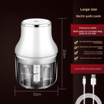 Traadita nutikas k&uuml;&uuml;slaugu- ja lihamasser k&ouml;&ouml;gile ja lastele Large electric garlic masher [250ML]